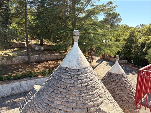 Villa Panoramica In Buone Condizioni Con Trullo Comunicante.